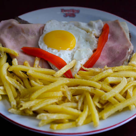 Lomito a caballo c/g