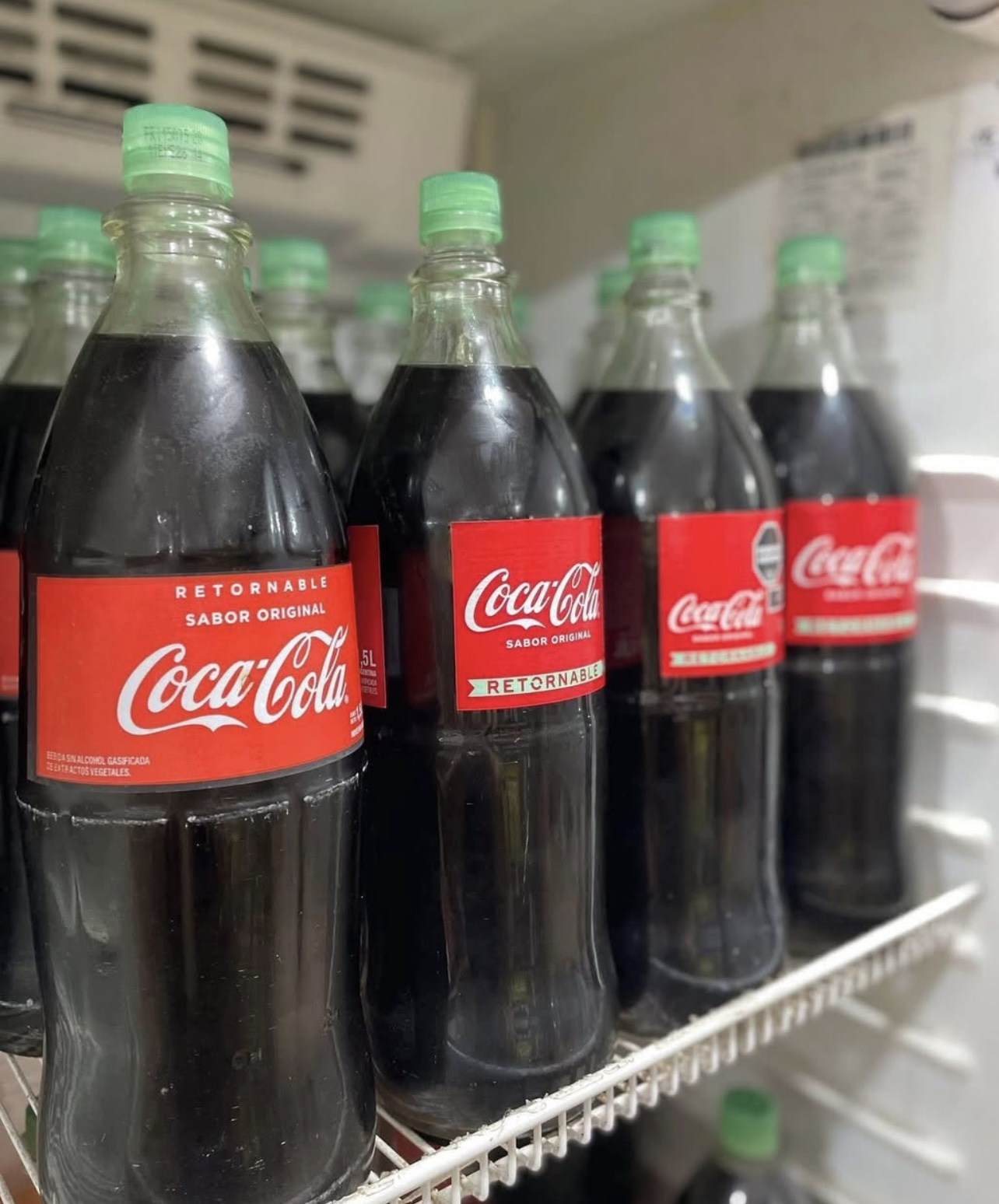 Coca cola vidrio 1.5 L
