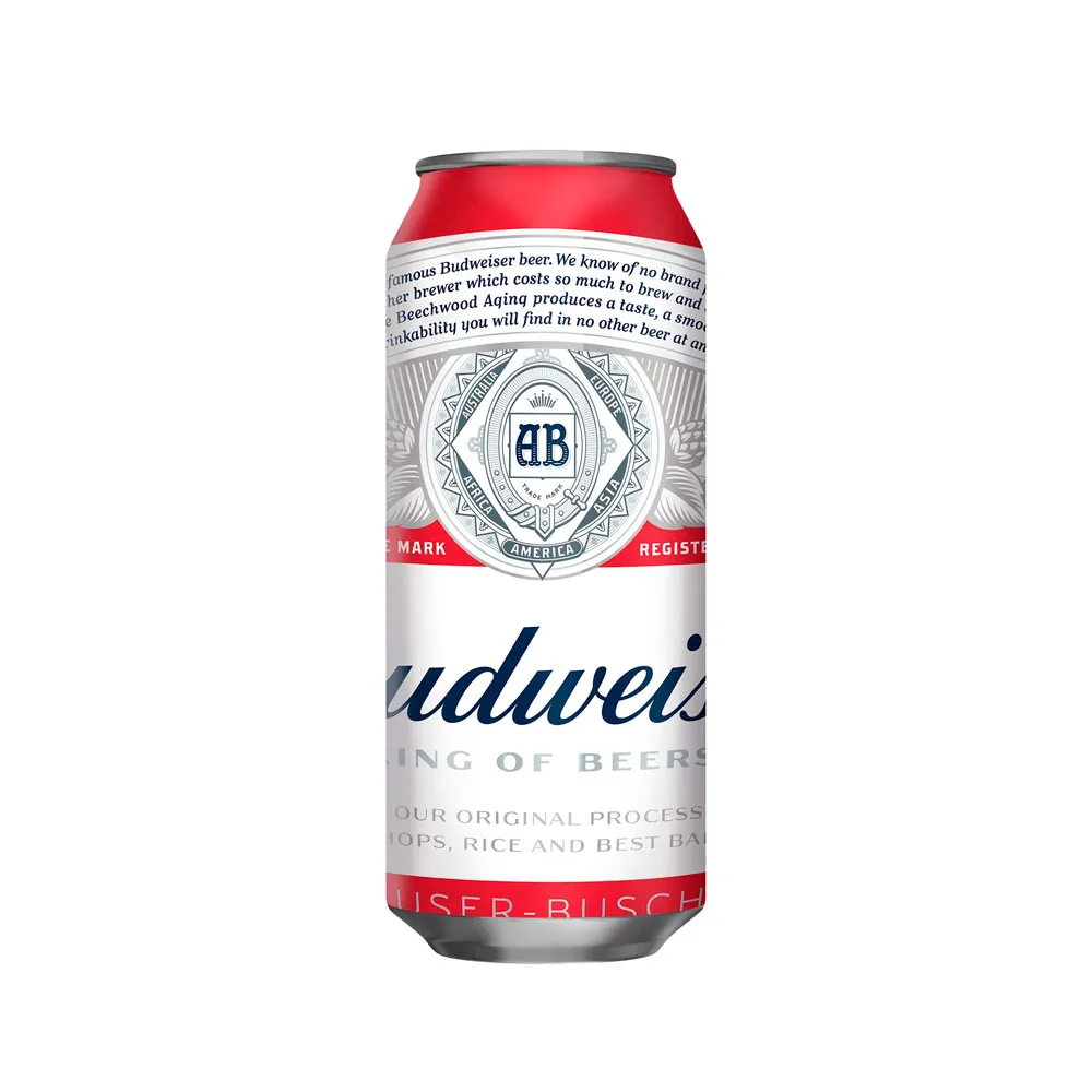 Budweiser 473 cc.